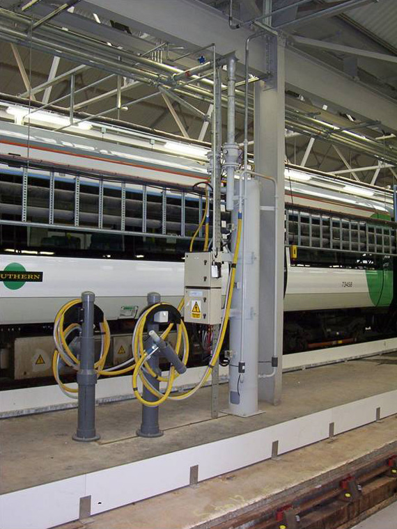 列車砂箱裝箱氣力輸送解決方案 列車砂箱裝箱氣力輸送解決方案