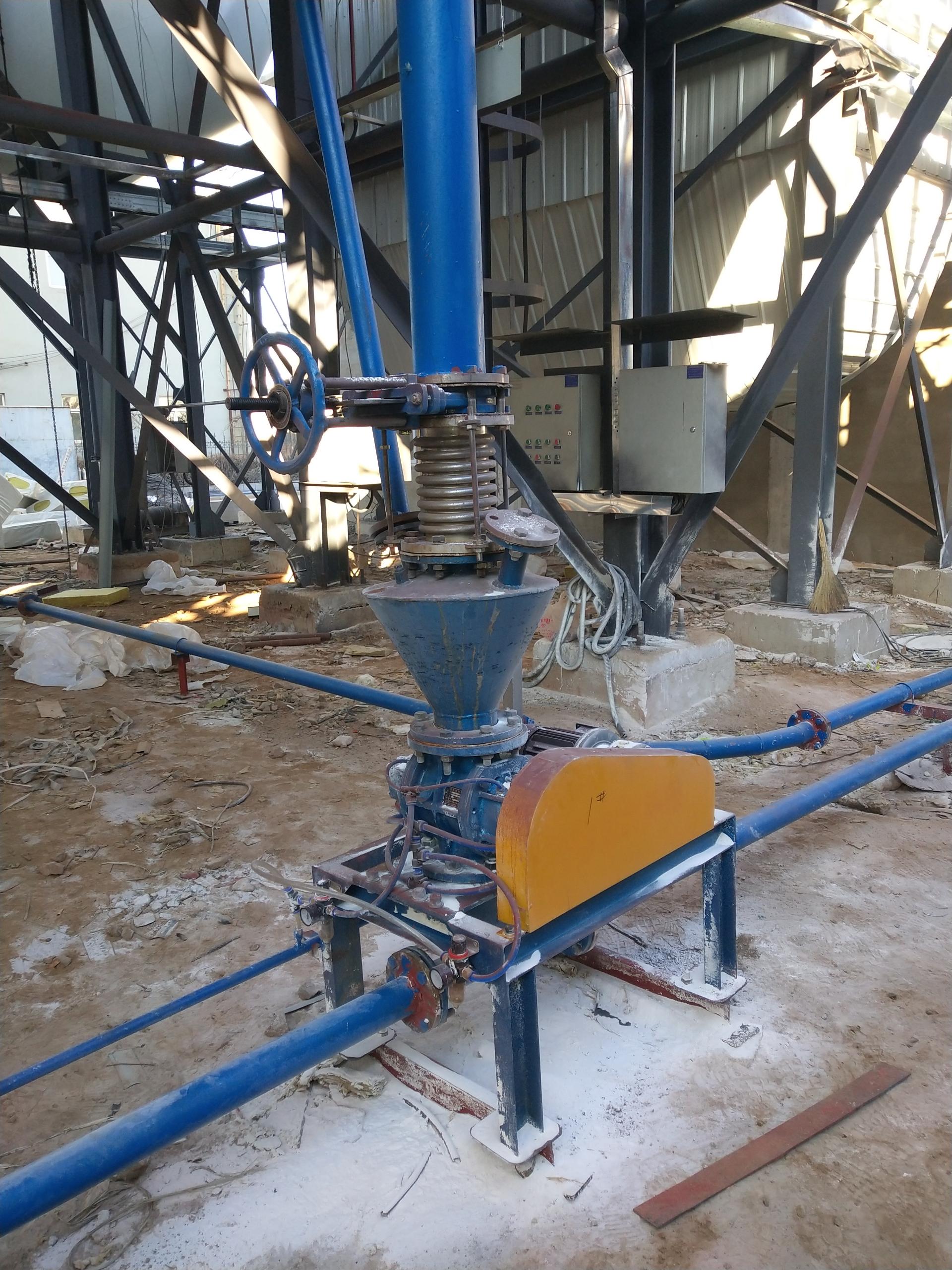 石灰石氣力輸送系統 石灰石氣力輸送系統