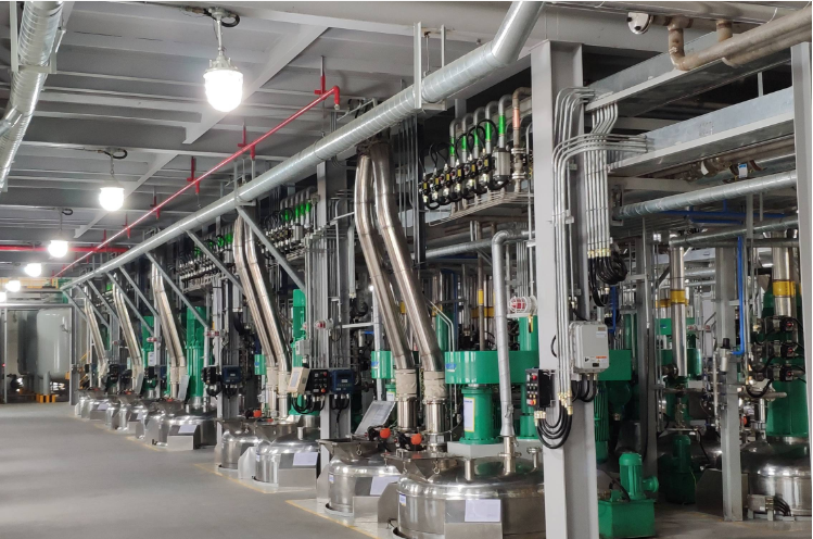 橡膠塑料自動稱重配料系統(tǒng)